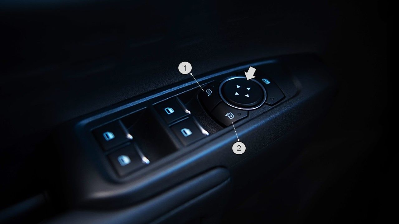 Espejos eléctricos y plegables