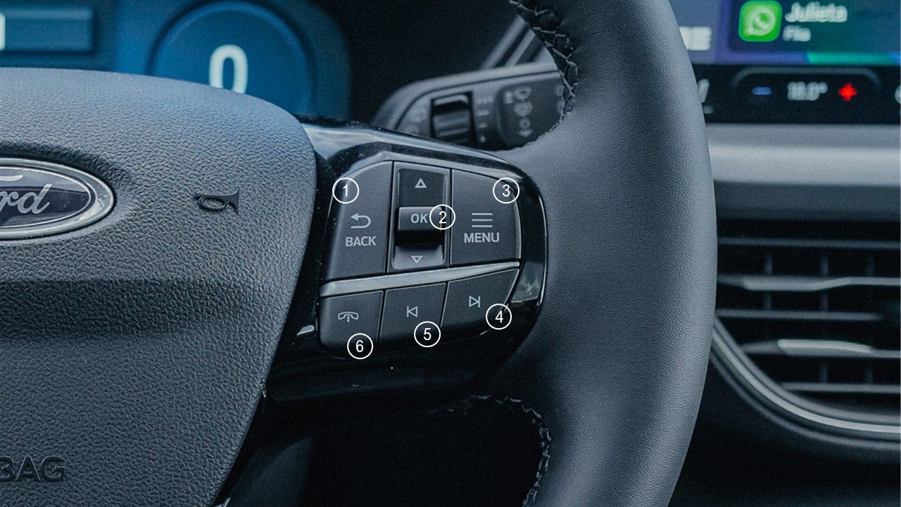 Volante Multifunción (comandos lado derecho)