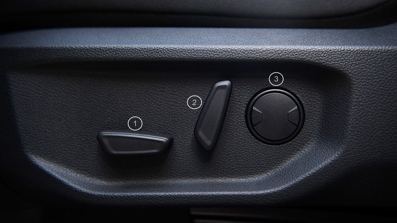 Asiento del conductor con regulación eléctrica en 8 direcciones