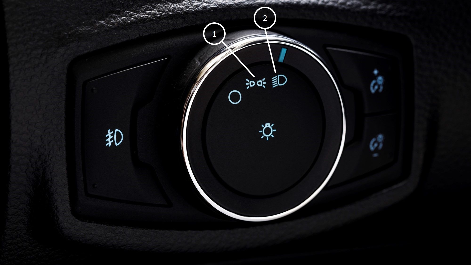 Encendido de faros antinieblas