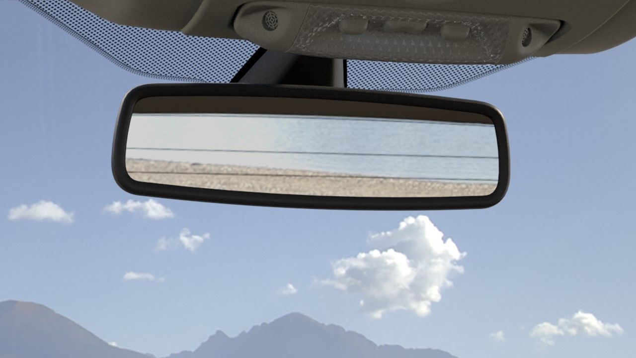 Espejo interior fotocromático