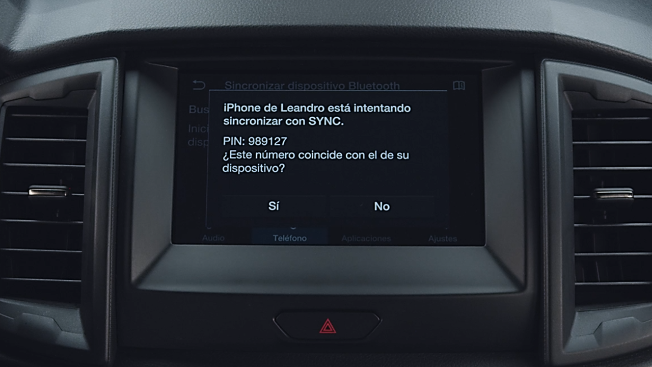 SYNC® 2.5 Teléfono