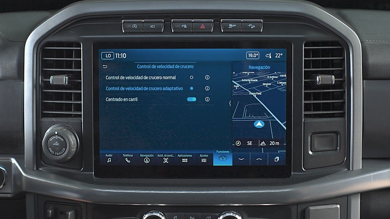 Control de Crucero Adaptativo con Stop & Go y Centrado de Carril