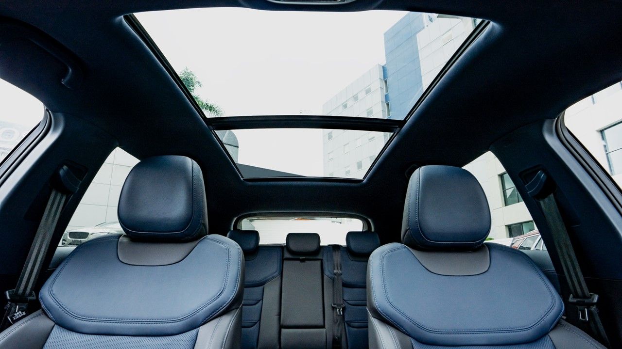 Techo solar panorámico eléctrico